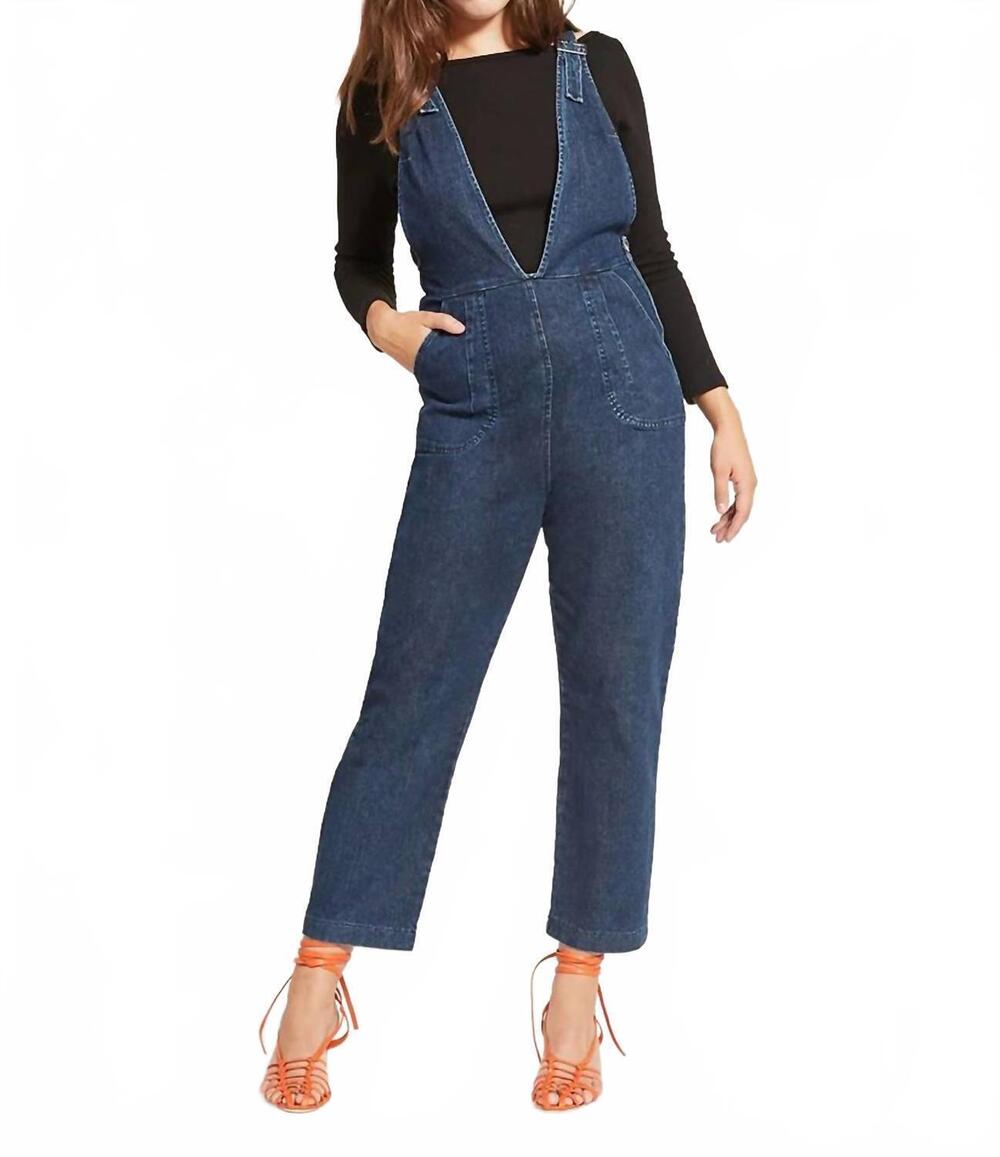 NEW LOUP rhoda overalls in indigo